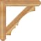 Ekena Millwork Balboa Craftsman Rough Sawn Bracket w/ Offset Brace, Western Red Cedar, 8"W x 42"D x 42"H BKT0806X42X42BOA04RWR - alternate 3